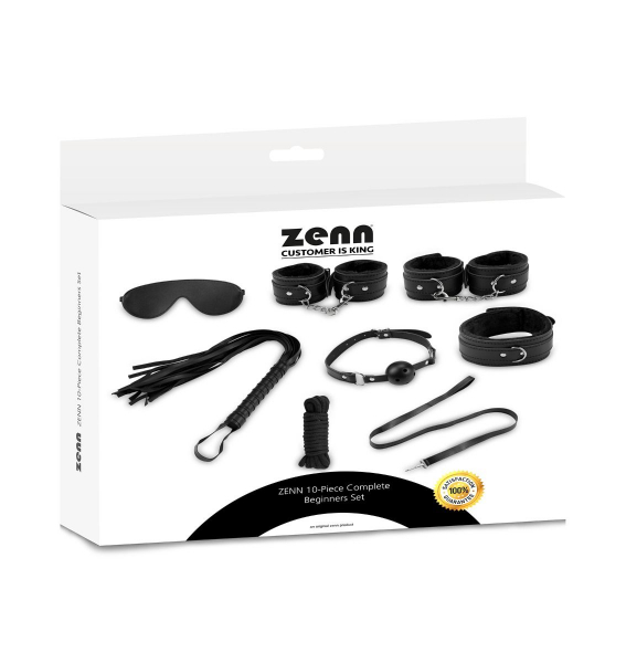 ZENN 10-Piece Complete Beginners Set, black
